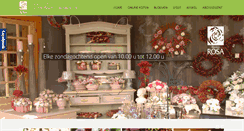 Desktop Screenshot of bloemenrosa.be